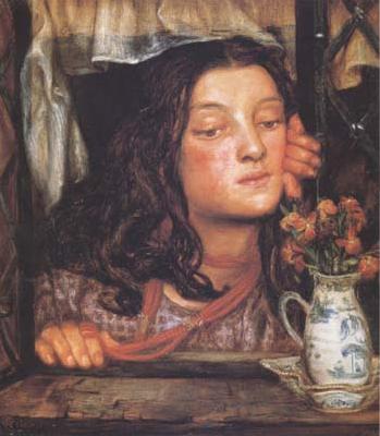  Girl at a Lattice (mk28)